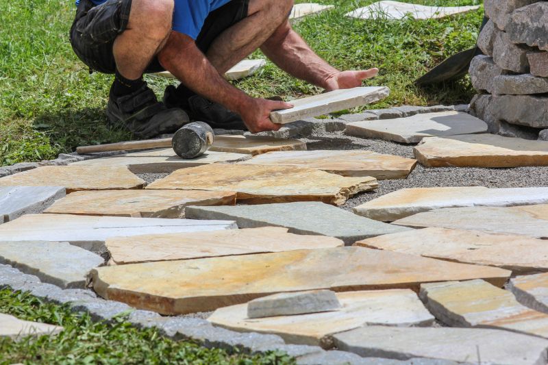 Flagstone Sealing detail