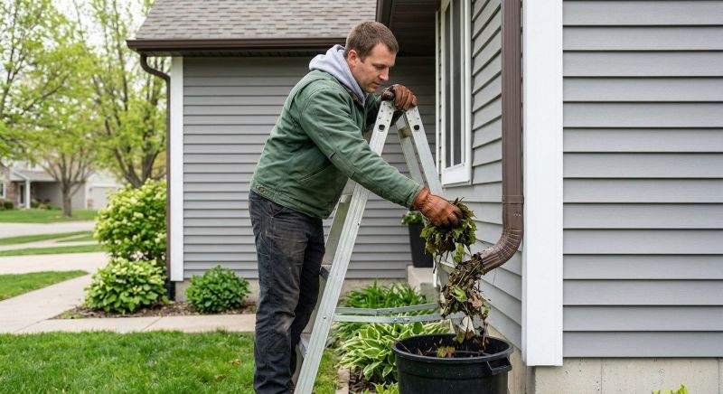 Downspout Snaking in Bergen County, NJ